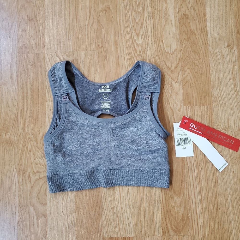 Good American Maternity Seamless Nursing Bra sz 0-1 = Xs - Picture 7 of 15
